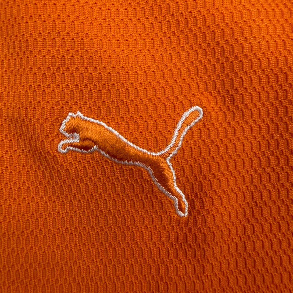 Puma Orange Polo Shirt - Picture 2 of 8